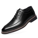 Mens Formal Business Dress Shoes Handsome Oxfords Cap Toe Microfiber Leather Wedding Shoes